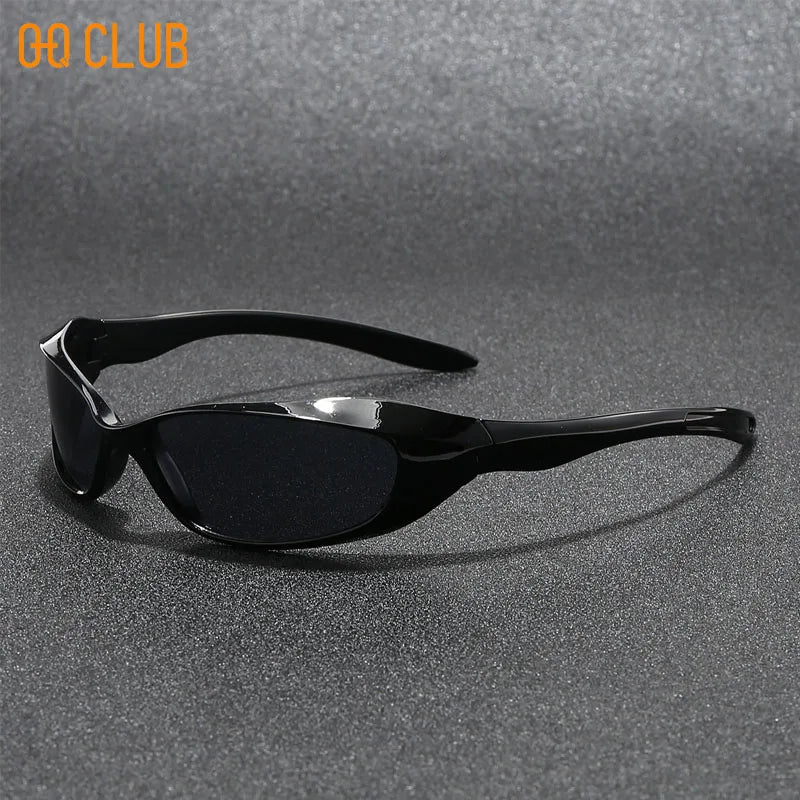 O-Q CLUB New Y2k Sunglasses For Men And Women Sports Cycling Glasses Women Trendy Street Sunglasses Men Fashion Shades Lunette