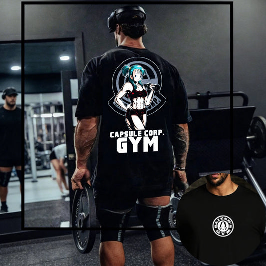 Dragon Ball Japanese Anime Men Women Jogger Gym T-Shirt Short Sleeve