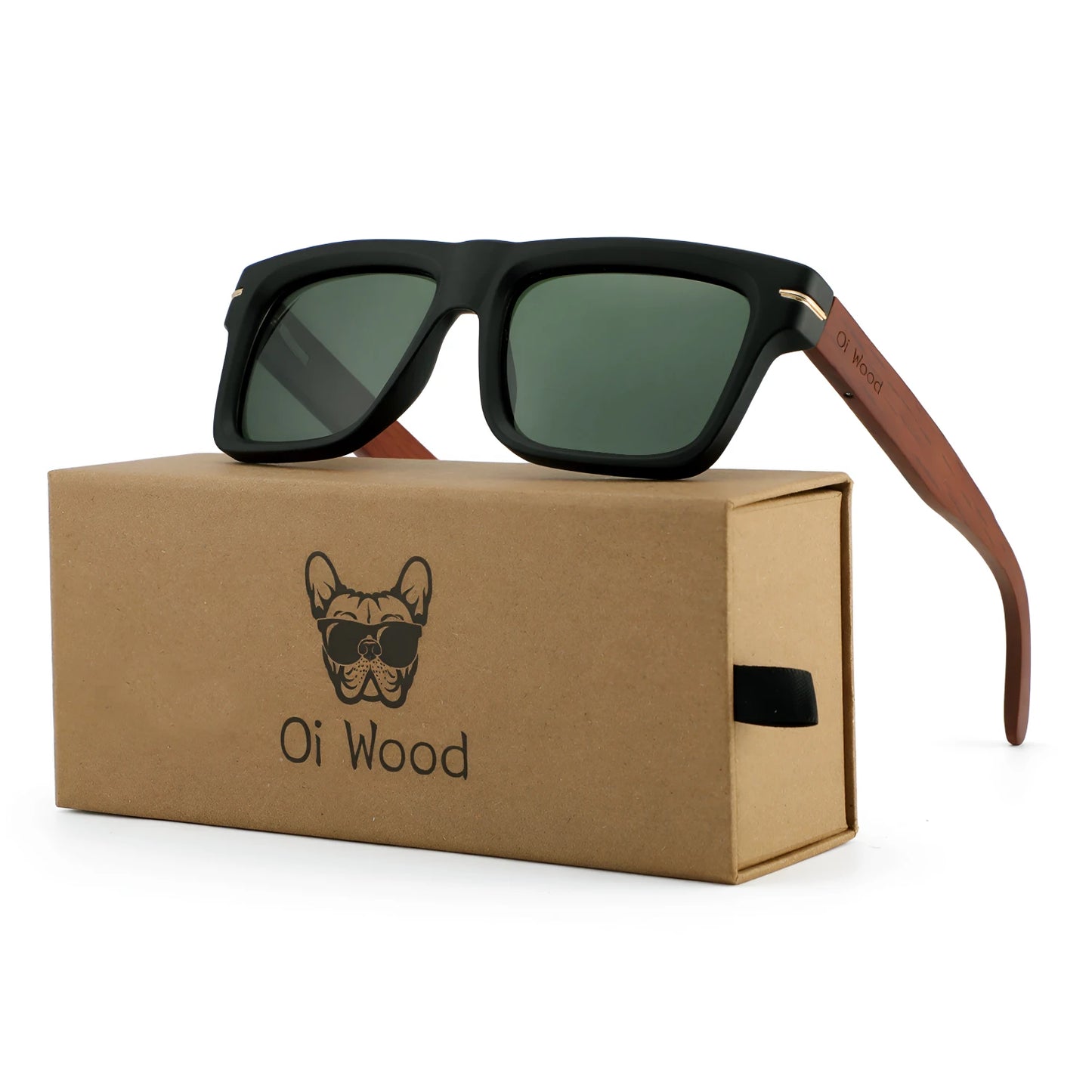 Oi Wood Sun Glasses Man Natural Wooden Sunglasses Women Eyeglasses Polarized Glasses UV Protection Eyewear