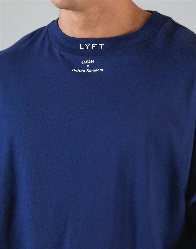 Cotton Gym Shirt Sport T Shirt Men Short Sleeve Running Shirt Men Workout Training Tees Fitness Loose large size M-XXXL