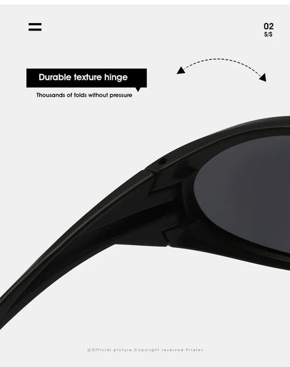 New Trendy Snow Sports Sunglasses, Outdoor Cycling Goggles, Windproof European and American Polarized Sunglasses