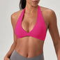 high-intensity sports bra for women's running, shockproof and high elasticity yoga vest, outdoor fitness sports bra