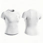 Women Bum Shaping Tee Seamless Short Sleeve Tops Gym Workout Running T-Shirts Fitness Activewear Athletic Shirts