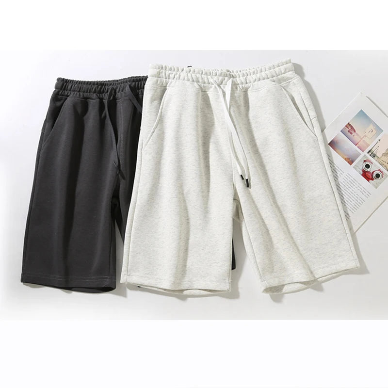 Ultra-thin Cotton Neutral Capris Comfortable Versatile For Outdoor Training Loose and Breathable Shorts For Sports