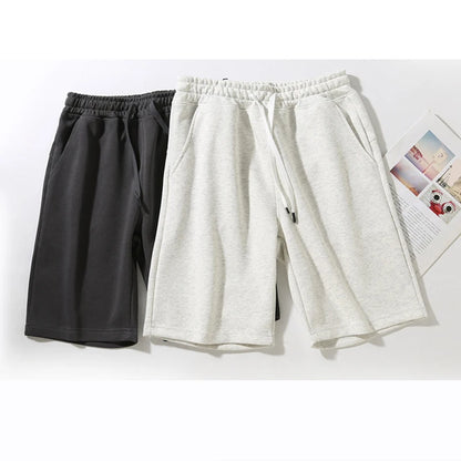Ultra-thin Cotton Neutral Capris Comfortable Versatile For Outdoor Training Loose and Breathable Shorts For Sports
