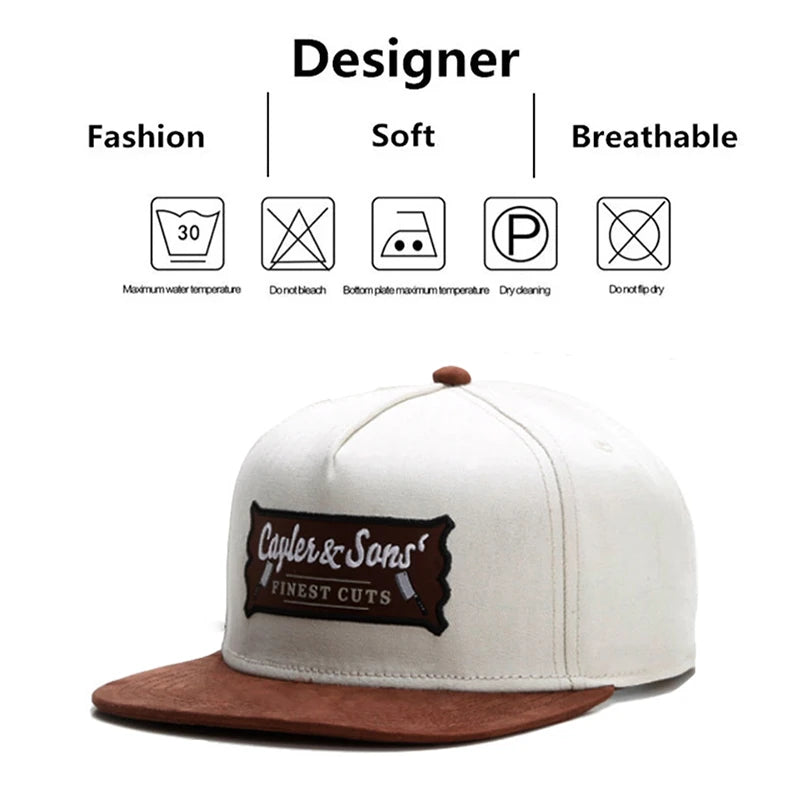 FINEST CUTS Knife Street Hip Hop Hat Cycling Skateboard Hat Sunshade Flat Edge Hat Baseball Hat