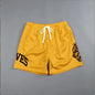 Men's Summer Streetwear Sports Casual Shorts Gym Fitness Mesh