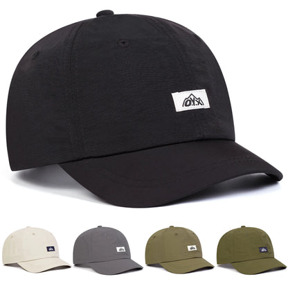 Unisex Quick Drying Baseball Caps Spring Summer Outdoor Adjustable Casual Hats Sunscreen Hat Sports Cap