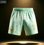 France National Team Mbappe No.10 Football Shorts,3D All Over Print Short Pants, Unisex Family Matching Fan Sports