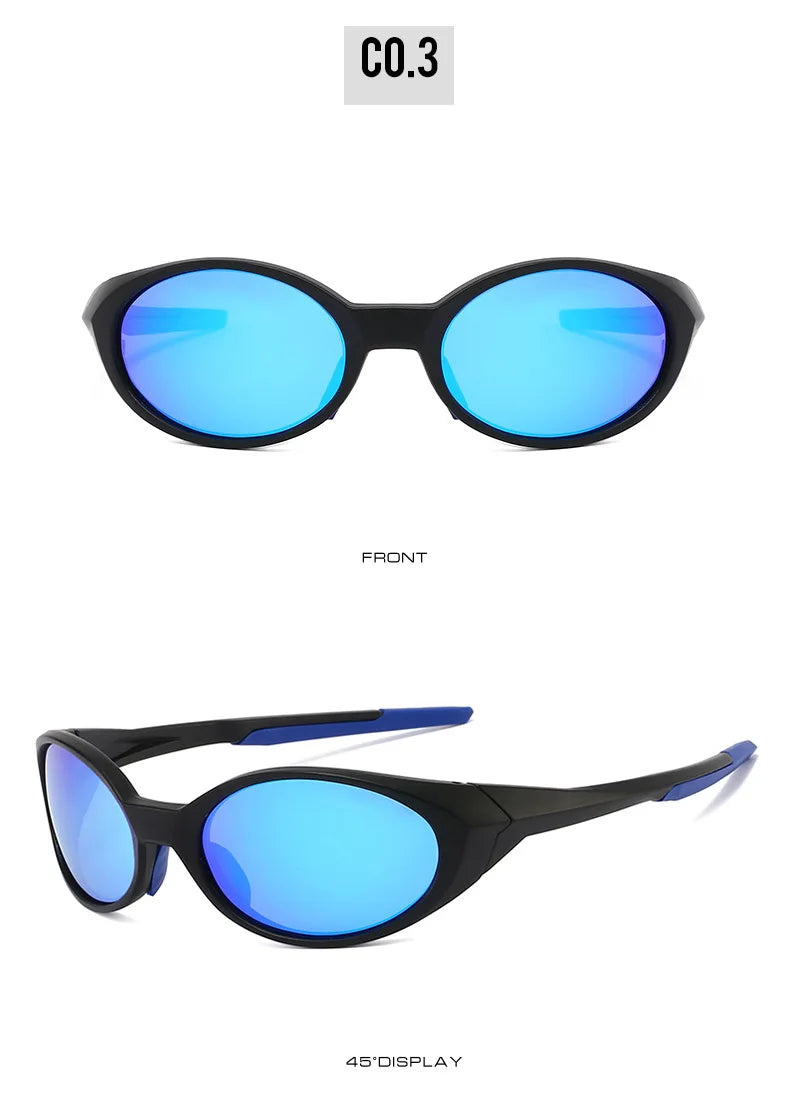 New Trendy Snow Sports Sunglasses, Outdoor Cycling Goggles, Windproof European and American Polarized Sunglasses