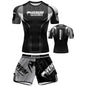 Free fighting and Boxing MuayThai Shirt shorts set Venom UFC Sets Quick-Drying Breathable Polyester Training T-Shirt Shorts set