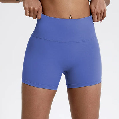 Hearuisavy Women's Sports Shorts Summer Running Fitness Shorts Gym High Waisted Yoga Pands Breathable Quick Dry Workout Leggings
