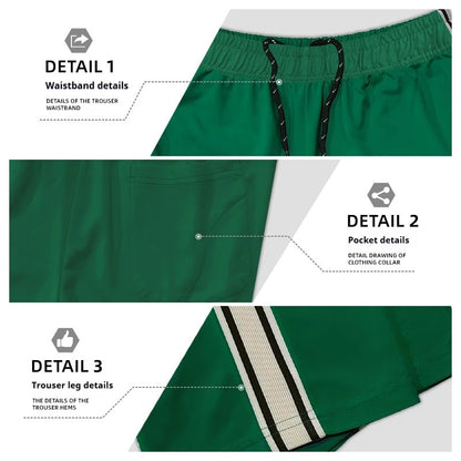 New Summer Men's Casual Sports Pants Gym Workout Joggers Running Trousers for Men Waist Lightweight Quick Dry