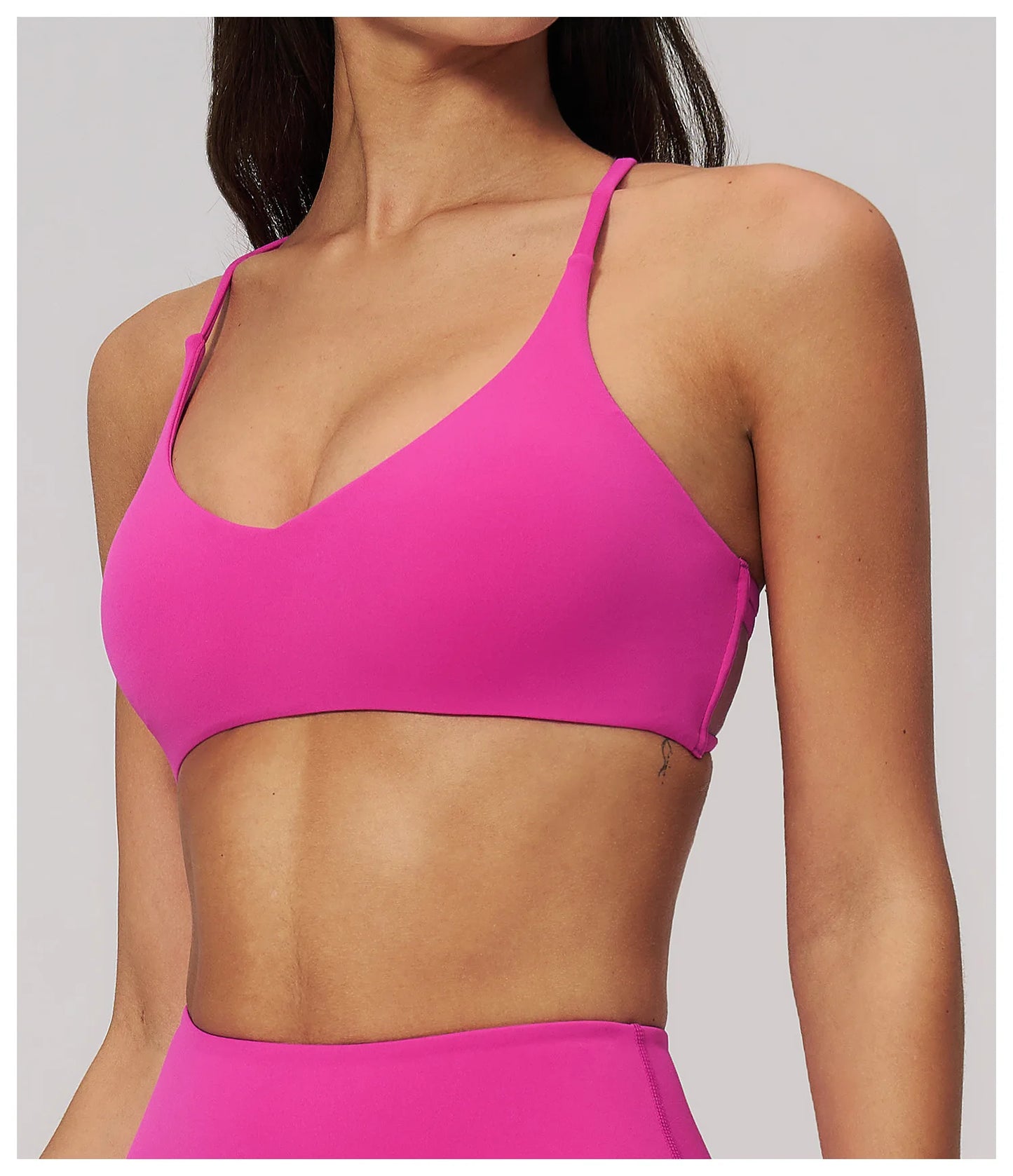 Sports Bras Woman Quick-Dry Women Underwear Sporty Woman Top Summer Slim Fit Casual Backless Running Sports Wear Female Clothing