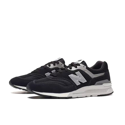 New Balance NB997 Unisex Low-Top Casual Running Shoes – Black/White, Shock-Absorbing, Durable & Comfortable CM997HCC