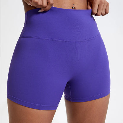 Hearuisavy Women's Sports Shorts Summer Running Fitness Shorts Gym High Waisted Yoga Pands Breathable Quick Dry Workout Leggings