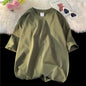 Men's T Shirt Casual Loose Cotton Short Sleeve T-Shirt Men Top Tee shirt Men
