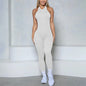 Allure The Brand Zipper Women Tracksuit Yoga Set One Piece Jumpsuit Workout Scrunch Legging Rompers Sport Gym Active Suit