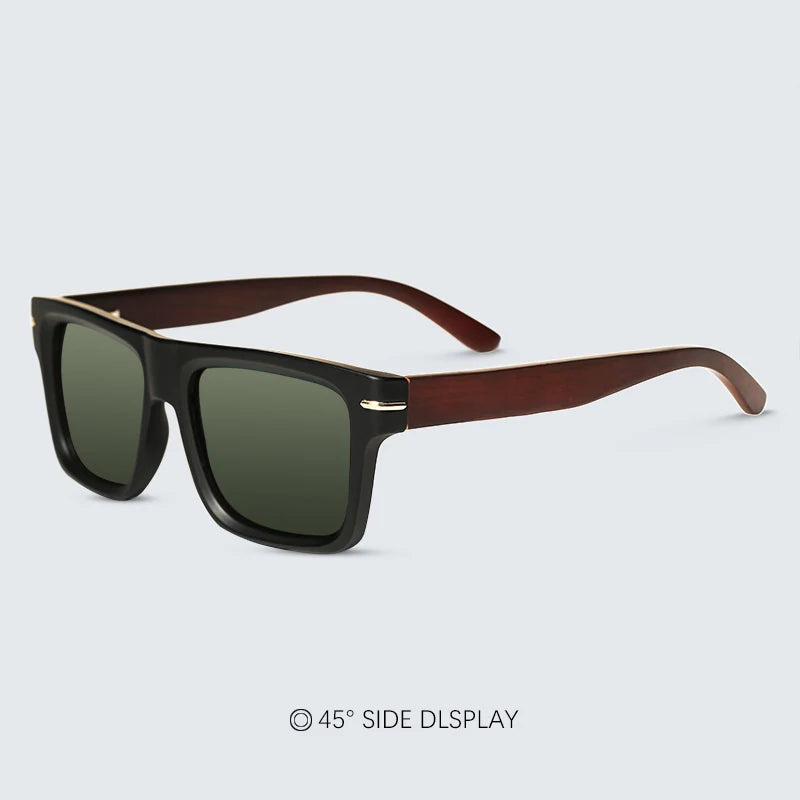Oi Wood Sun Glasses Man Natural Wooden Sunglasses Women Eyeglasses Polarized Glasses UV Protection Eyewear