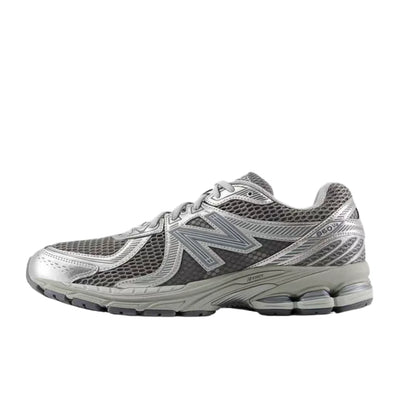 New Balance 860 v2 Y2K Unisex Low-Top Running Shoes – Silver/Purple, Retro Millennium Mesh, Comfortable & Breathable ML860PP2