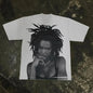 American Harajuku High Streetwear Basketball Tops Y2k Oversized Couples Goth Hip Hop Cotton Short Sleeve Men Women Looe T Shirt