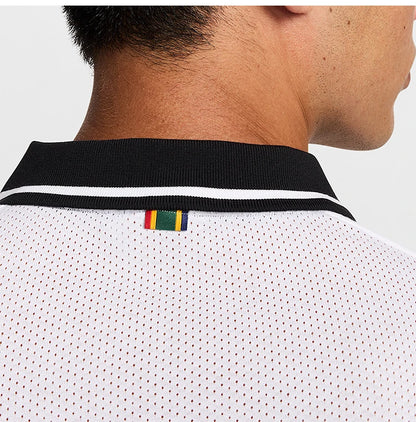 Nike genuine Court Heritage Men's Collared Tennis T-Shirt FQ2102-100