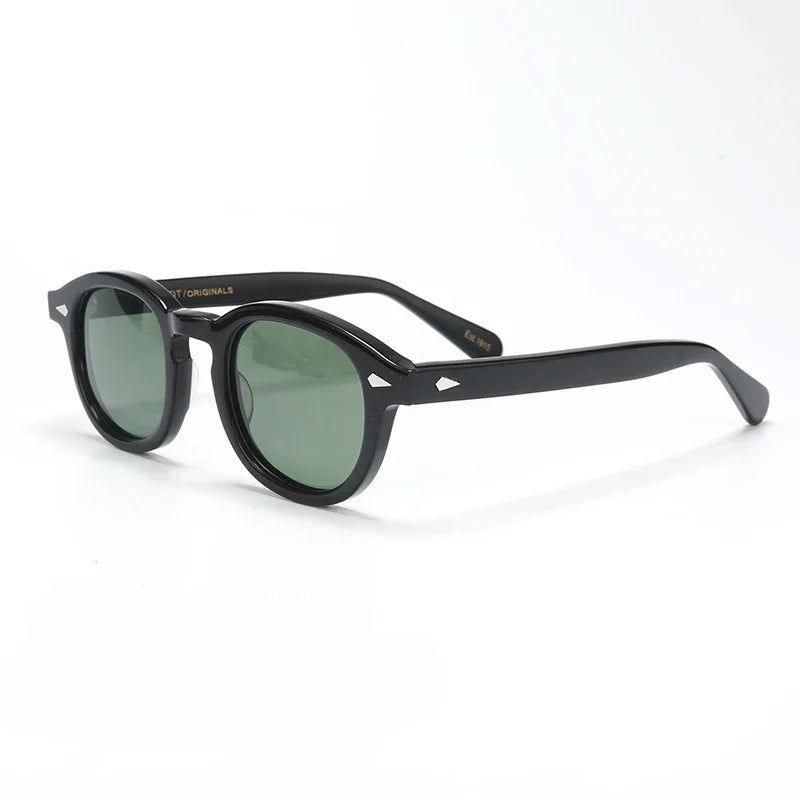 Johnny Depp Polarized Sunglasses Men Sun Glasses Woman Luxury Brand Vintage Acetate Frame Goggles