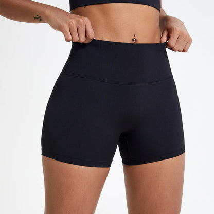 Hearuisavy Women's Sports Shorts Summer Running Fitness Shorts Gym High Waisted Yoga Pands Breathable Quick Dry Workout Leggings
