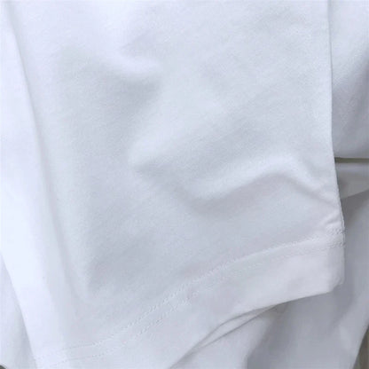 Vintage Sued By Polo Graphic Cotton T-shirt Cropped Tees Unisex Men's and Women's T-shirt Harajuku T Shirt Casual Tee Tops