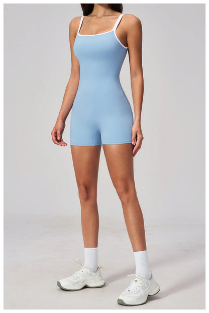 Yoga Jumpsuit One Piece Overalls Fitness Bodysuit Workout Clothes Women Tracksuit Sportwear Women Buttock lifting Set Activewear