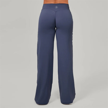 Women's Yoga Pants Versatile Loose Wide-Leggings Fitness Hip-Lifting Pants
