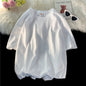 Men's T Shirt Casual Loose Cotton Short Sleeve T-Shirt Men Top Tee shirt Men