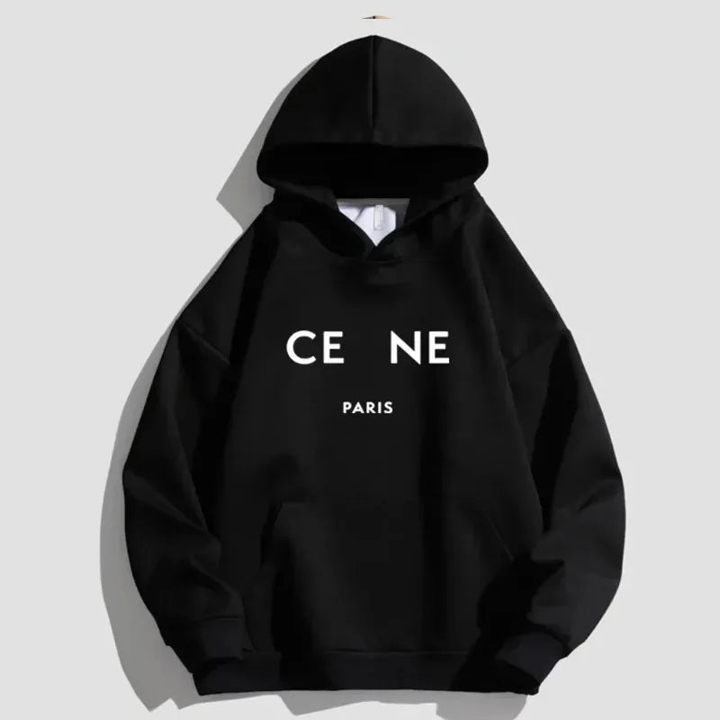 Woman Luxury Brand Hoodie Autumn Winter Hooded Sweatshirt Pullover Hoody Male Hip Hop Streetwear Sportswear Female Top