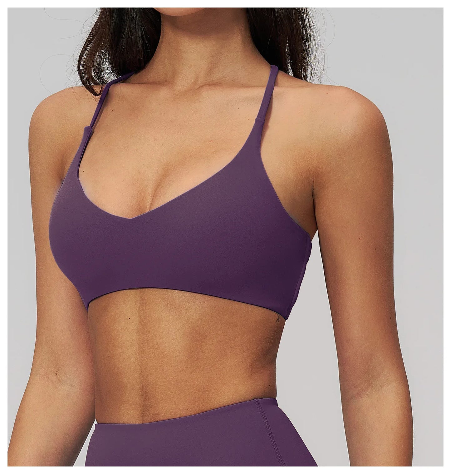 Sports Bras Woman Quick-Dry Women Underwear Sporty Woman Top Summer Slim Fit Casual Backless Running Sports Wear Female Clothing