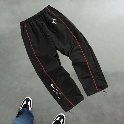 Men's Star Print Casual Sports Trouser Spring And Summer Fitness Training Trousers Suitable For Everyday Commute Trendy Outfits