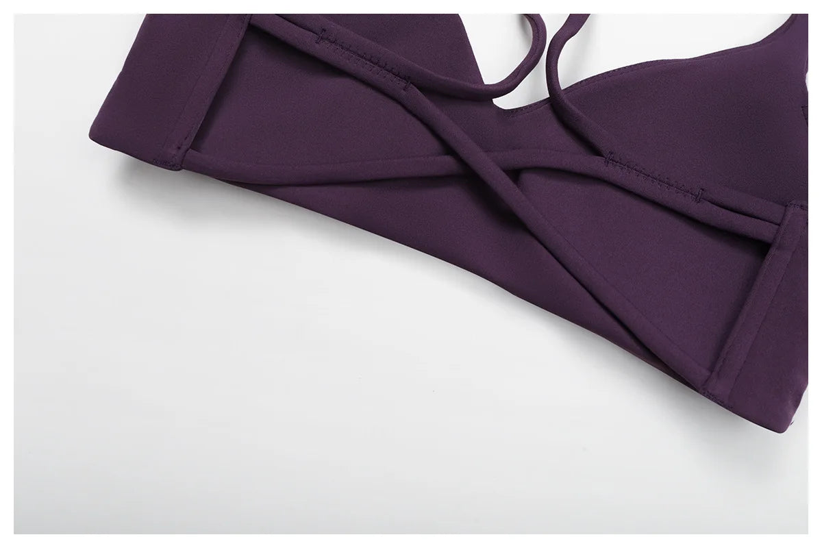 Sports Bras Woman Quick-Dry Women Underwear Sporty Woman Top Summer Slim Fit Casual Backless Running Sports Wear Female Clothing