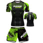 Free fighting and Boxing MuayThai Shirt shorts set Venom UFC Sets Quick-Drying Breathable Polyester Training T-Shirt Shorts set