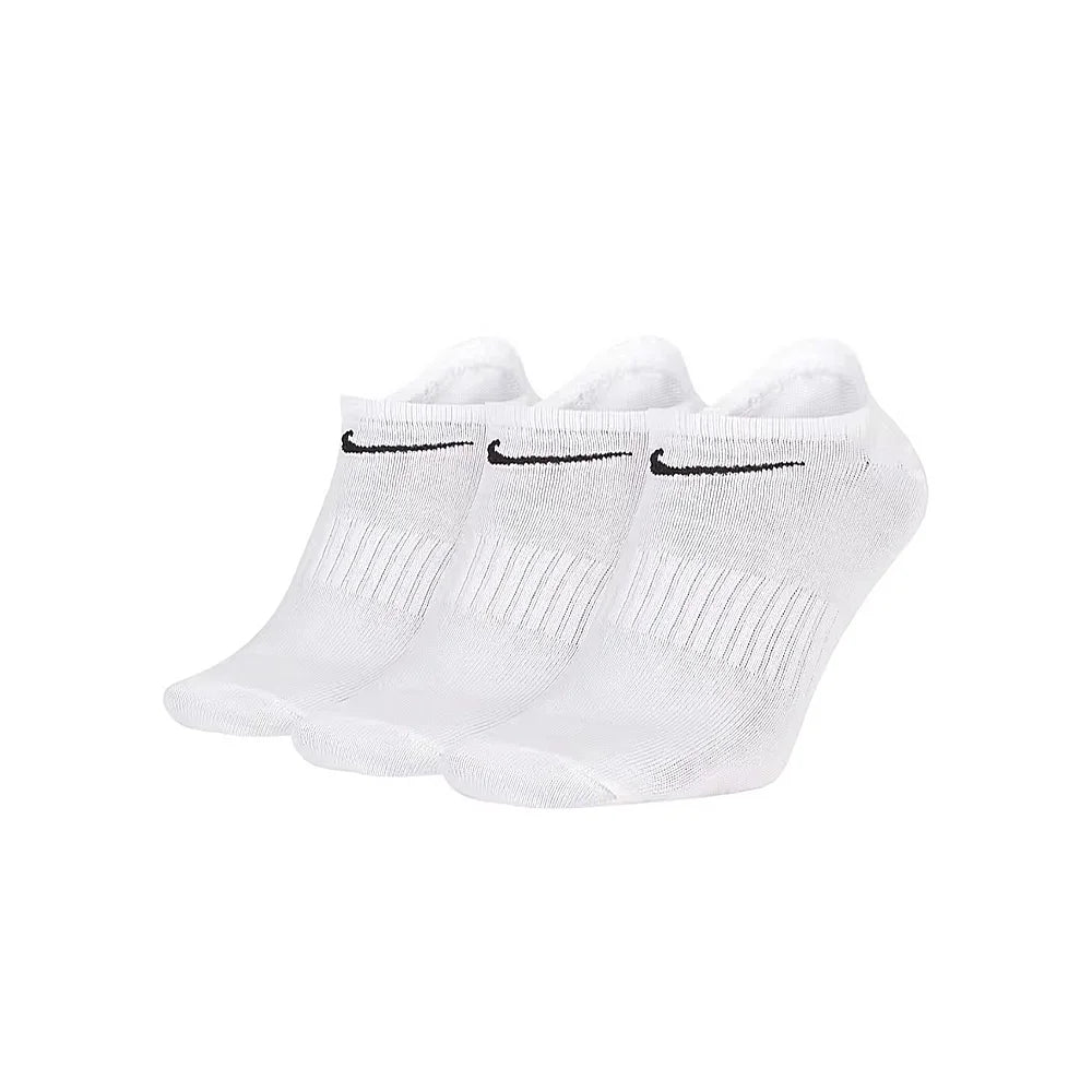 Nike Unisex 3-Pair Pack: Comfortable and Breathable Short, Mid-Calf, Training Socks, and High-Calf Athletic Socks SX7677-100