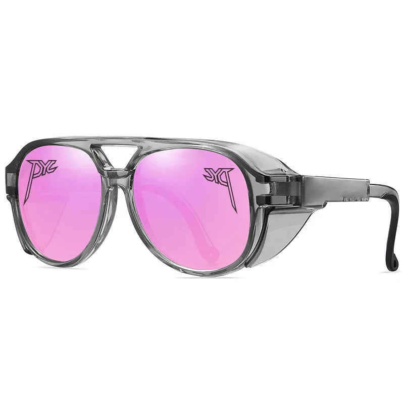 Punk Sunglasses Steampunk Sun Glasses PITS OCTAL VIPERS TRABEC Sport Hiking Cycling Retro Vintage Eyewear Baseball Goggles