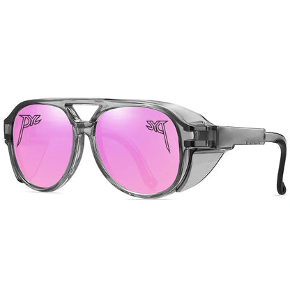 Punk Sunglasses Steampunk Sun Glasses PITS OCTAL VIPERS TRABEC Sport Hiking Cycling Retro Vintage Eyewear Baseball Goggles