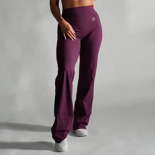 Women's Yoga Pants Versatile Loose Wide-Leggings Fitness Hip-Lifting Pants
