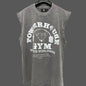 Profashions Cotton Men's Washed Cotton Tank Top Gym Sleeveless