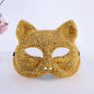 New Rhinestone Masquerade Mask Halloween Party Fashion Shiny Bling Mask Women Men Unisex Cosplay Prop Stage Performance Adult
