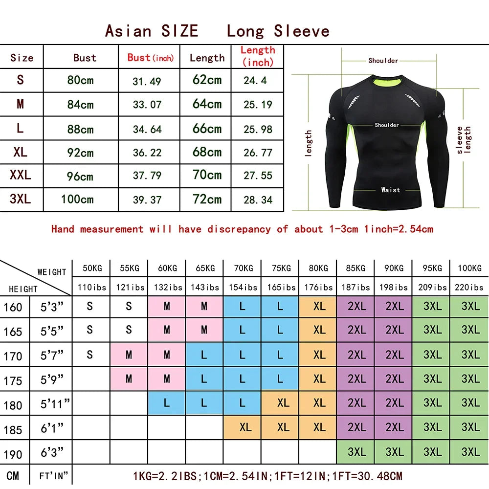 Men's Tight Fitting Long Sleeved Shirt, Quick Drying Muscle Fitting Sports Top, for Exercise Training, Fitness Running, Fit