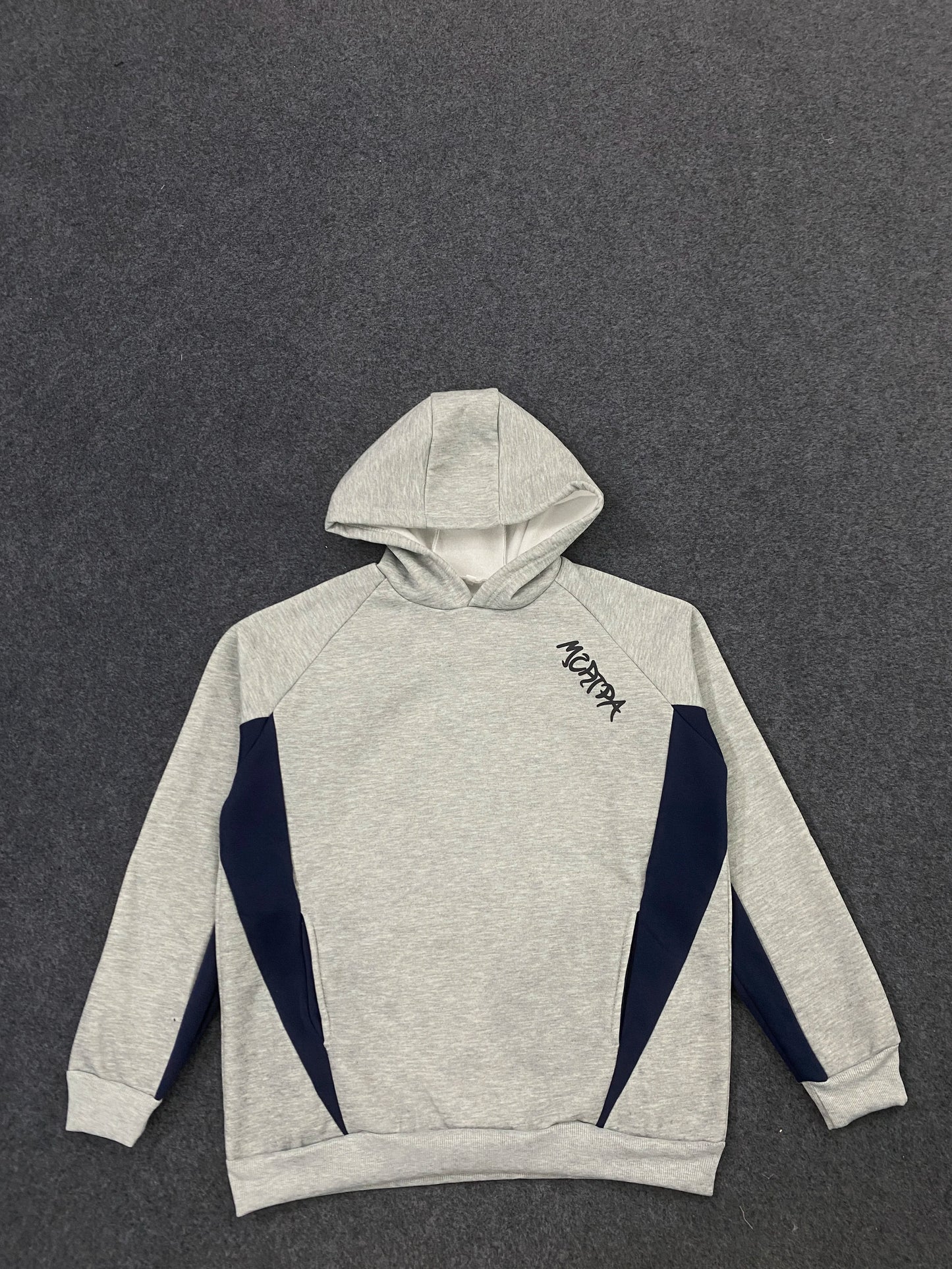 Autumn and Winter New Trendy Men's and Women's High Street Japanese Casual Sports Letter Hooded Sweatshirt and Pants Set