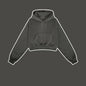 Profashion  Loose Hoodies Women Autumn Winter Long Sleeve Crop Top Streetwear Solid Drawstring Hooded Shirt Casual Female Sweatshirt