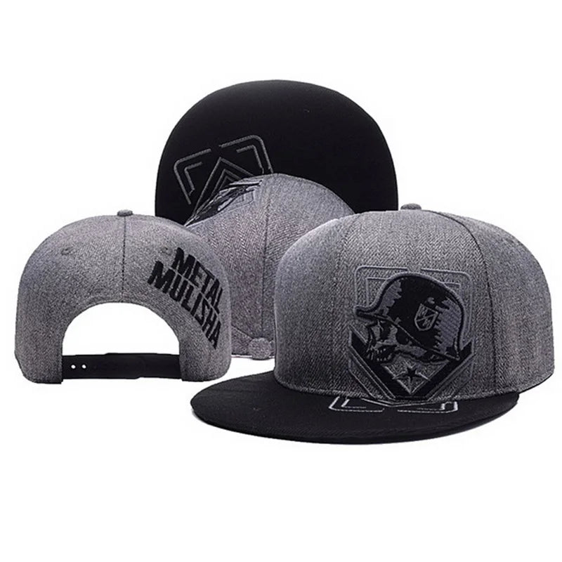 Unisex Helmeted Man Embroidery Hip-hop Hats Spring and Autumn Outdoor Adjustable Casual Baseball Caps Sunscreen Hat