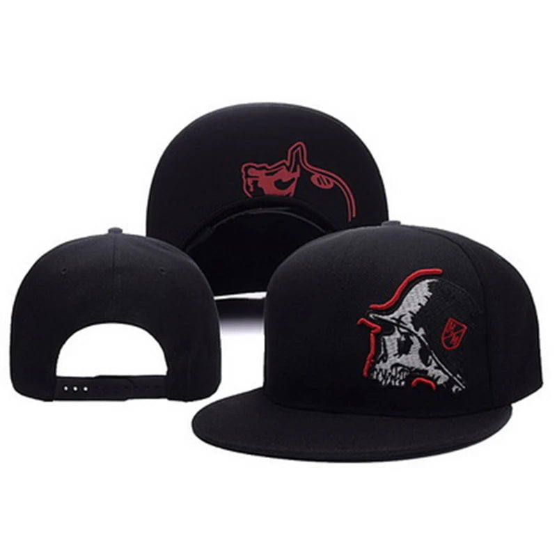 Unisex Helmeted Man Embroidery Hip-hop Hats Spring and Autumn Outdoor Adjustable Casual Baseball Caps Sunscreen Hat
