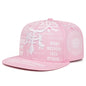 Fashionable Creative Baseball Hat T Graffiti Embroidery Street Hip Hop Hat Daily Casual Wear Sunshade Hat Flat Edge Hat