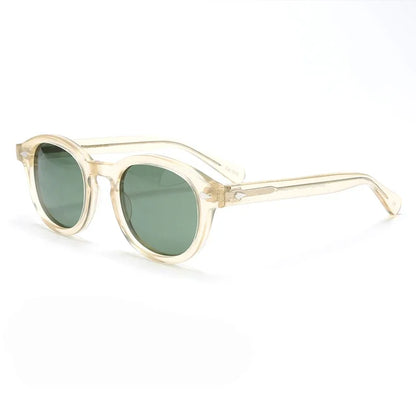 Johnny Depp Polarized Sunglasses Men Sun Glasses Woman Luxury Brand Vintage Acetate Frame Goggles